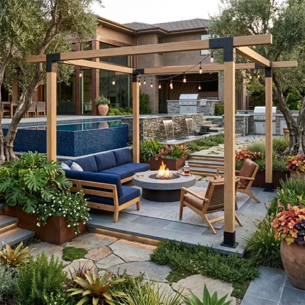 5 Degree Lean To Pergola Kit