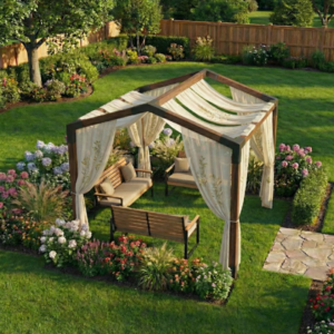 Hut Kit with Shade Hangings